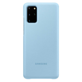 Калъф тефтер CLEAR VIEW оригинален EF-ZG985CLEGWW за Samsung Galaxy S20 Plus G985 светло син / sky blue